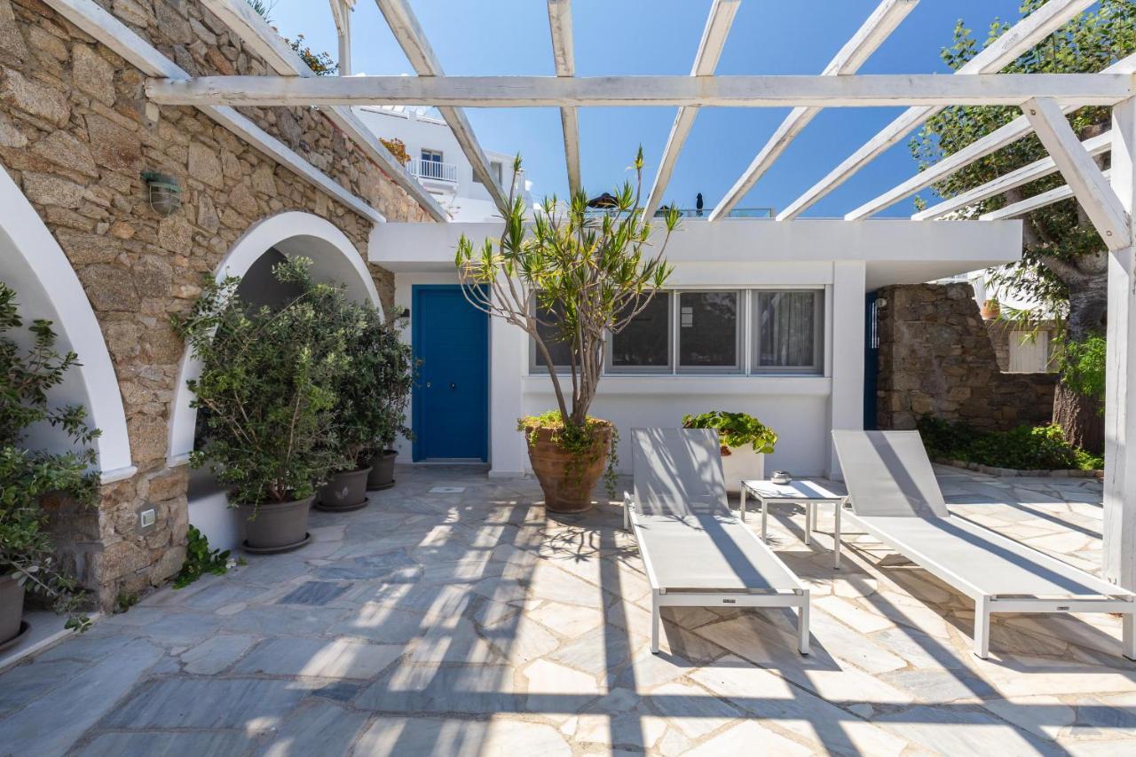 Callisti Mykonos Town With Pool View And Calypso Upper Floor With Sea View エクステリア 写真
