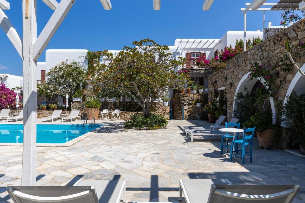 Callisti Mykonos Town With Pool View And Calypso Upper Floor With Sea View エクステリア 写真