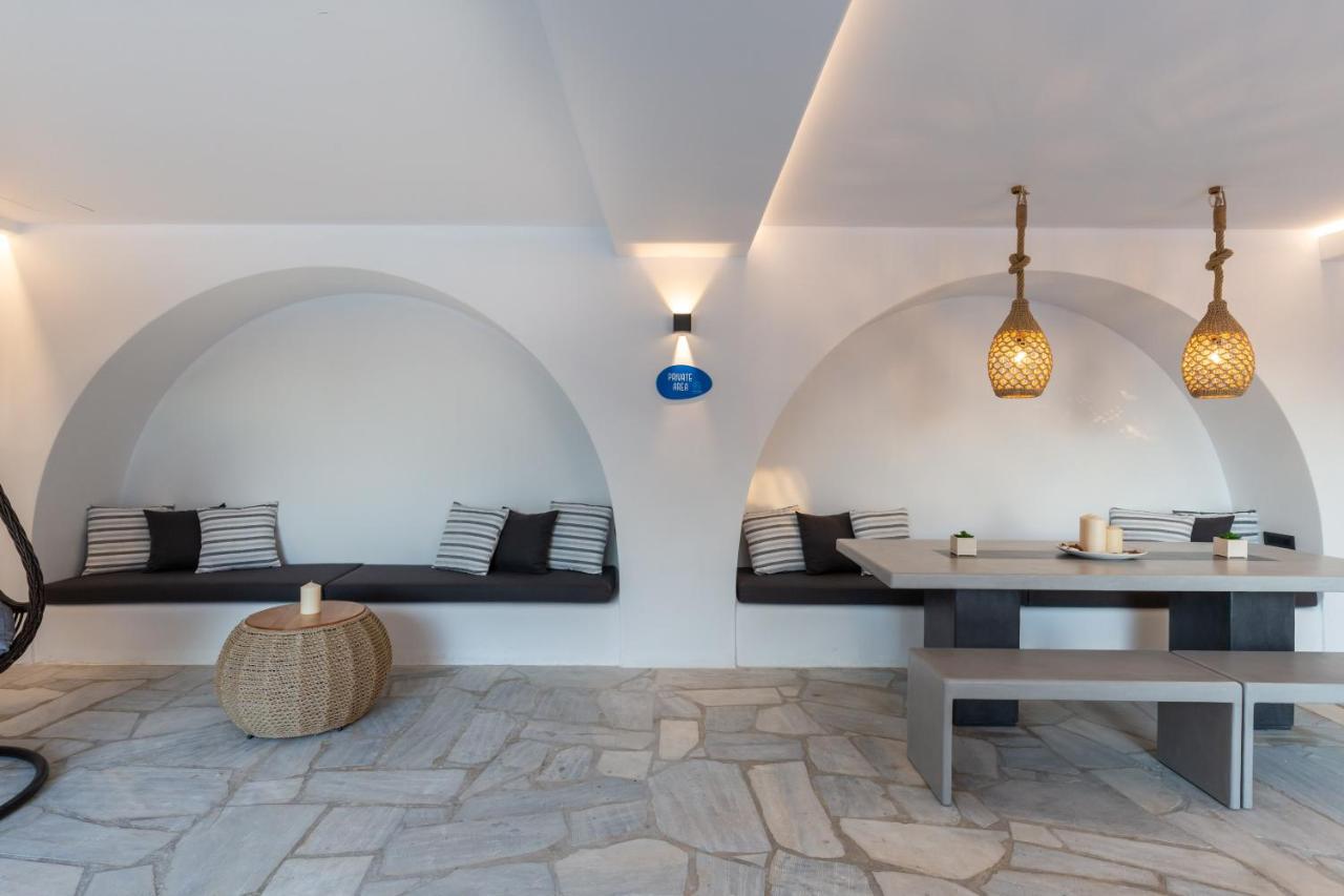 Callisti Mykonos Town With Pool View And Calypso Upper Floor With Sea View エクステリア 写真