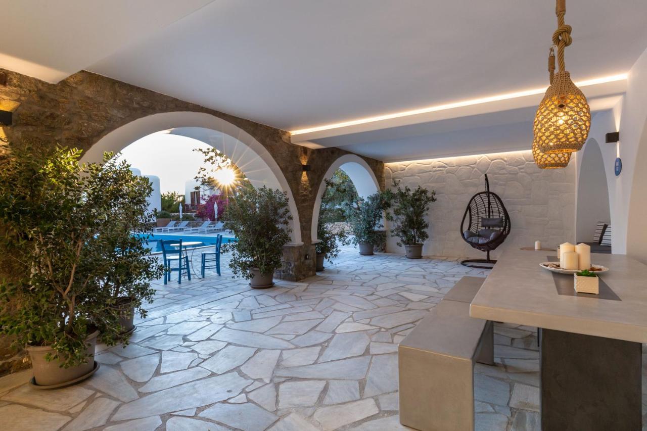 Callisti Mykonos Town With Pool View And Calypso Upper Floor With Sea View エクステリア 写真