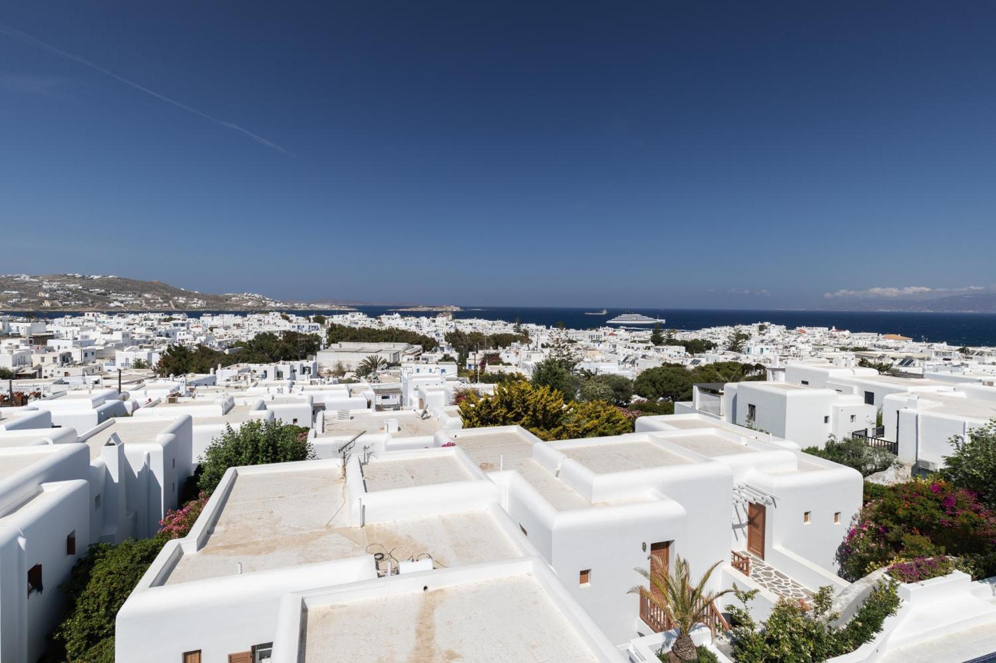 Callisti Mykonos Town With Pool View And Calypso Upper Floor With Sea View エクステリア 写真